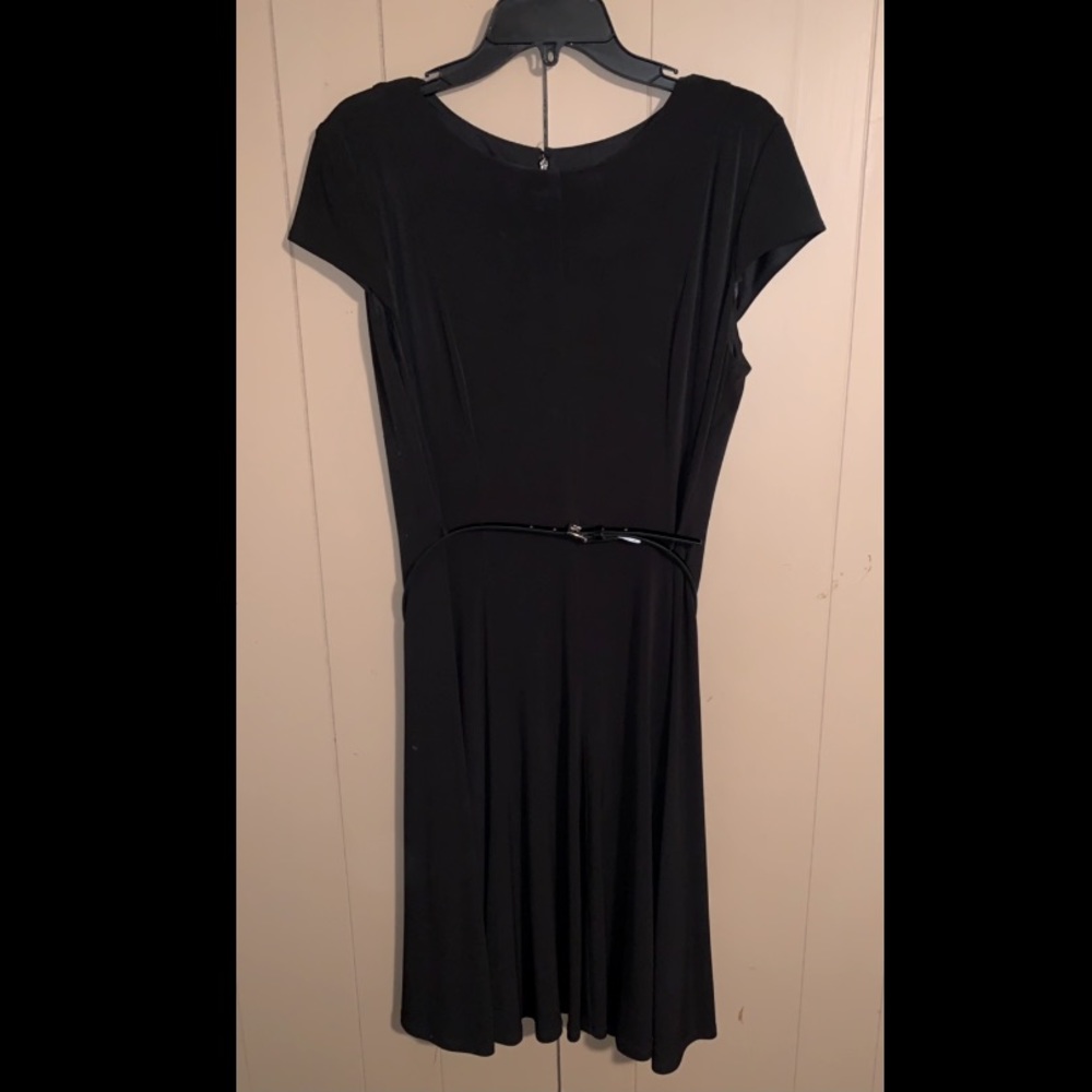 Laura Jeffries little black dress